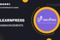 Learnpress | Announcements