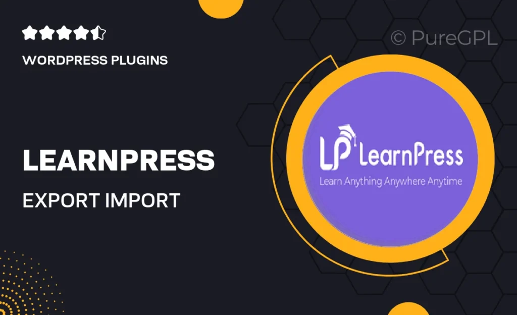 Learnpress | Export Import Courses 3 Learnpress | Export Import Courses