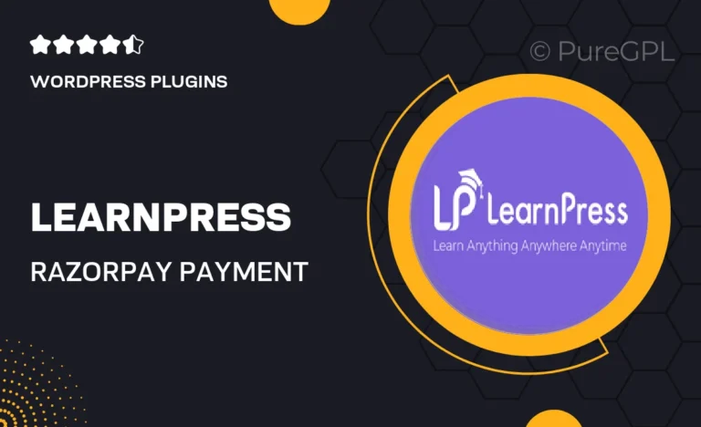 learnpress razorpay payment