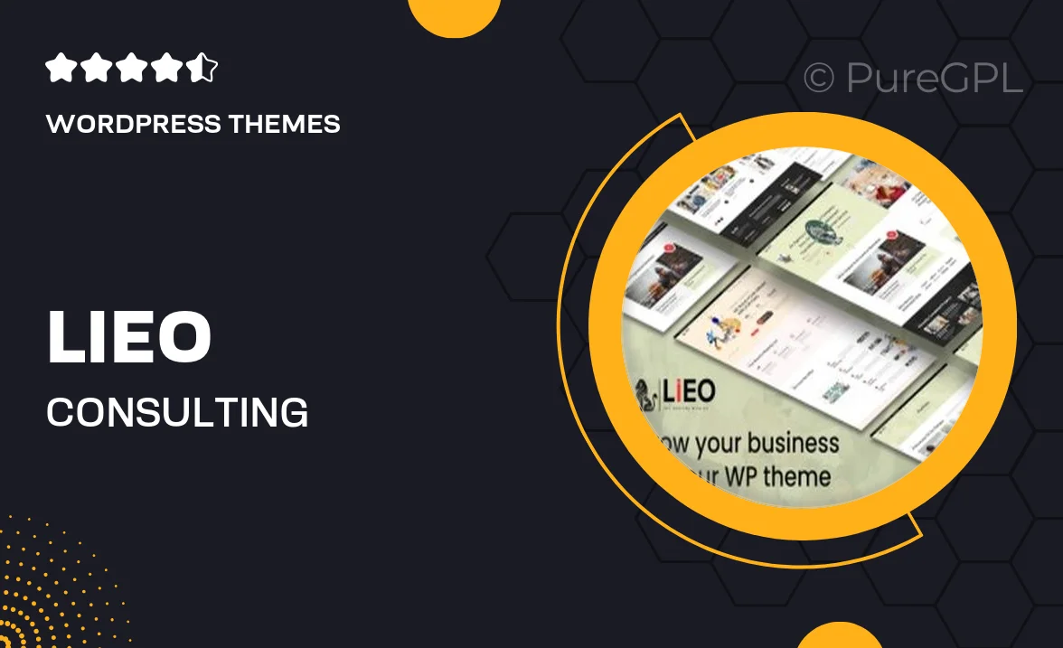 Lieo – Consulting WordPress Theme