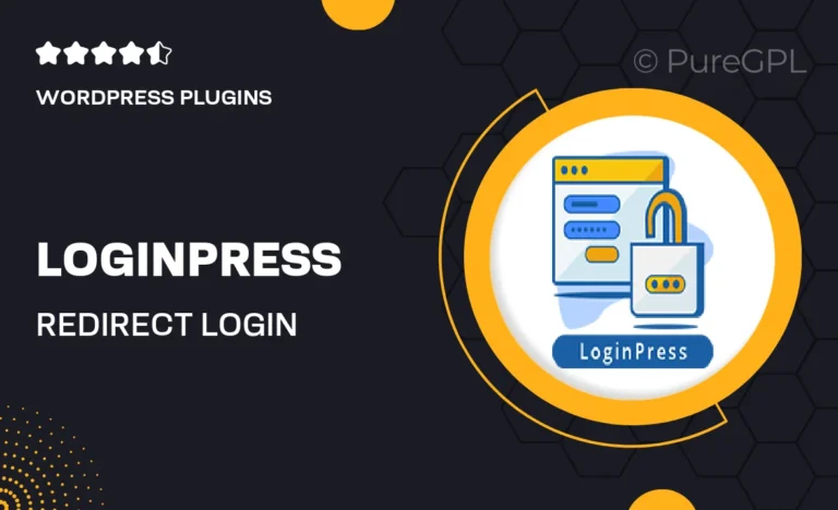 loginpress redirect login