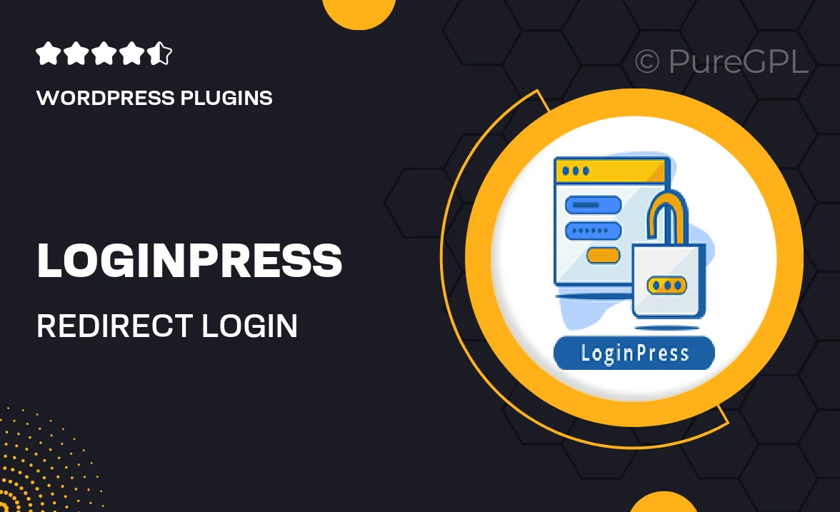 Loginpress | Redirect Login