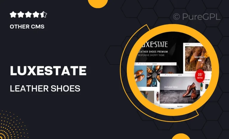 luxestate leather shoes premium shopify theme