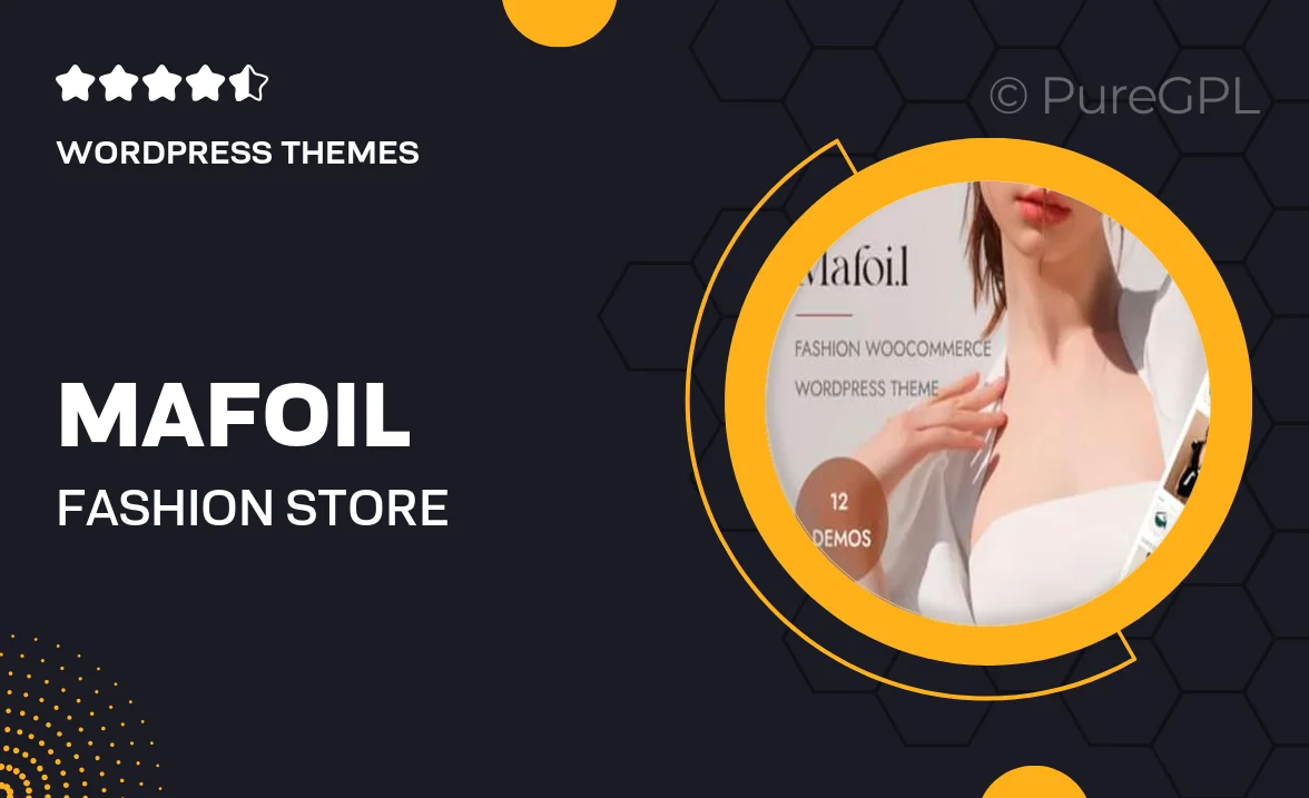 Mafoil – Fashion Store WooCommerce Theme