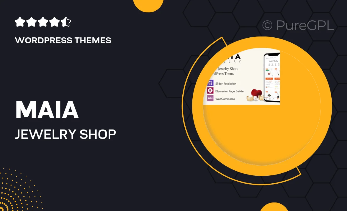 Maia – Jewelry Shop WordPress Theme