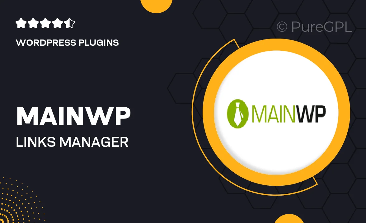 Mainwp | Links Manager Extension