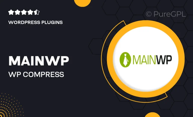mainwp wp compress extension