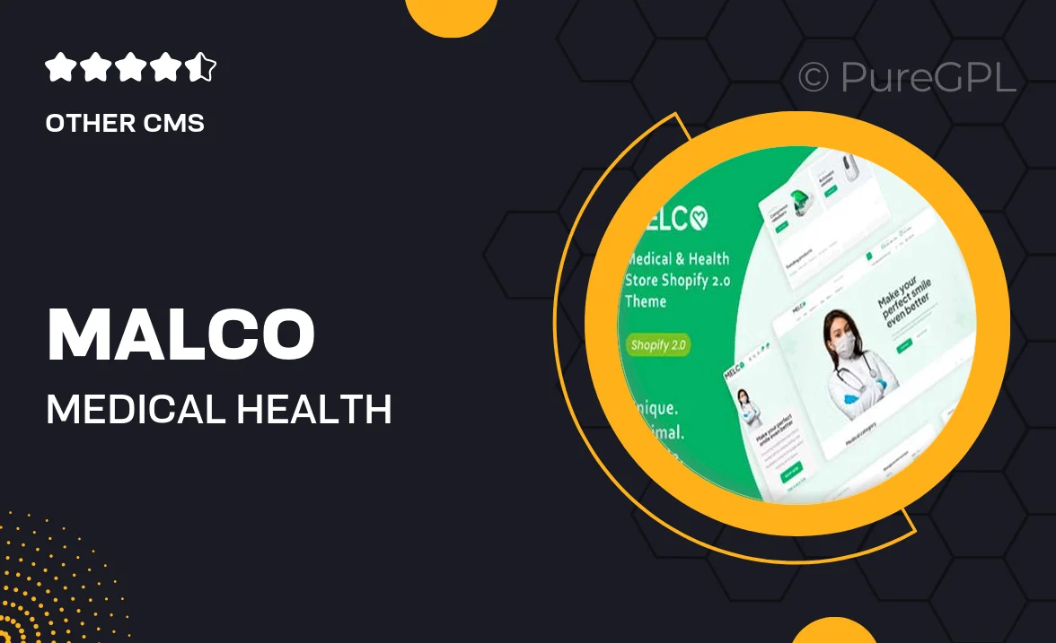 Malco – Medical & Health Store Shopify Theme