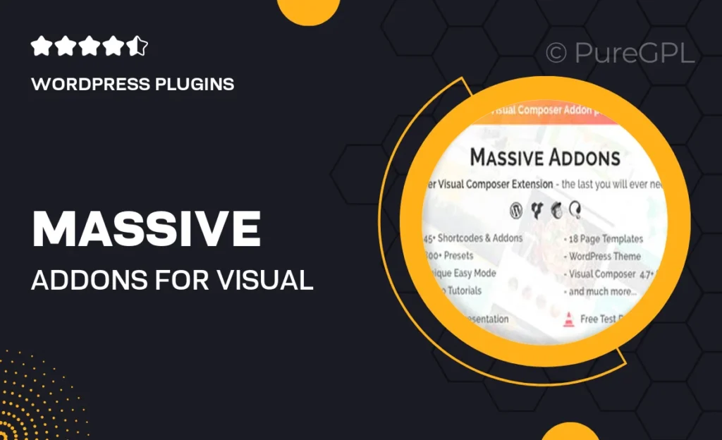 Massive Addons for Visual Composer