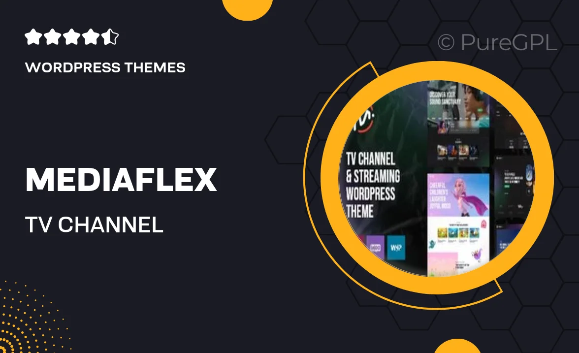 MediaFlex – TV Channel & Streaming WordPress Theme