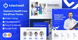 Medwell – Medical & Health Care WordPress Theme