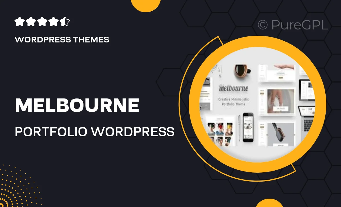 Melbourne – Portfolio WordPress Theme