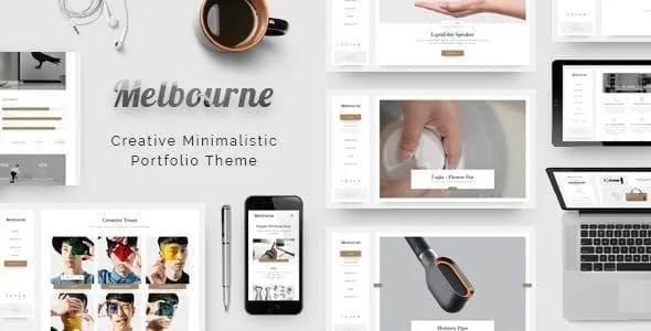melbourne portfolio wordpress theme 2
