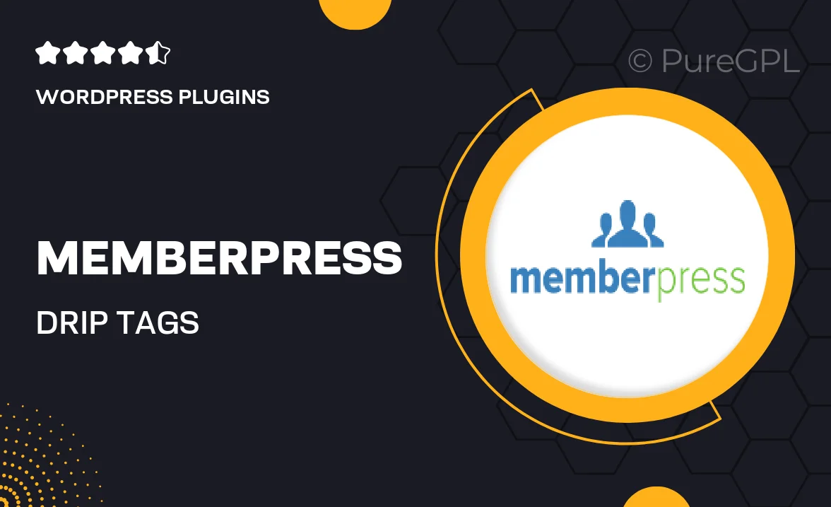 Memberpress | Drip Tags