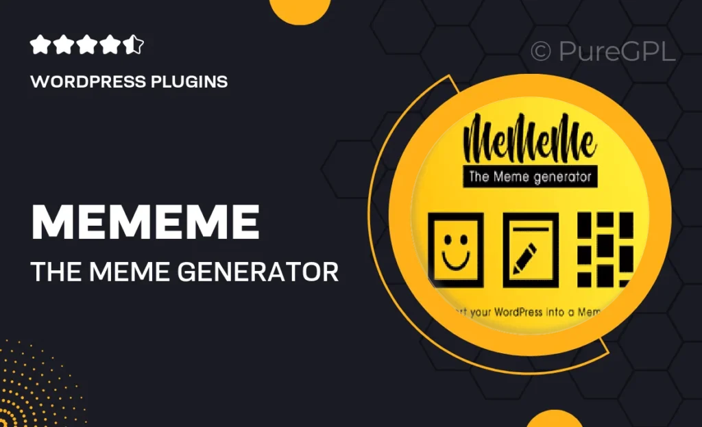 MeMeMe – The Meme Generator | WP Plugin