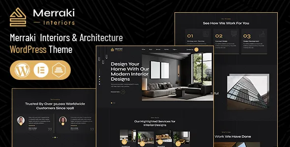 merraki interiors architecture wordpress theme 1