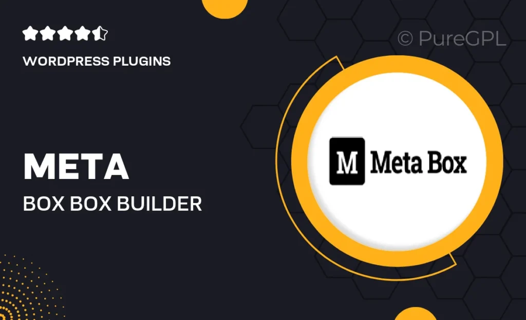 Meta box | Box Builder feature image