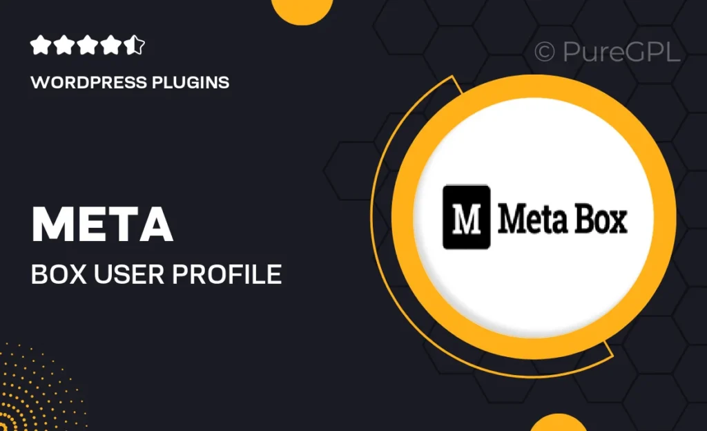 Meta box | User Profile 2 Meta box | User Profile