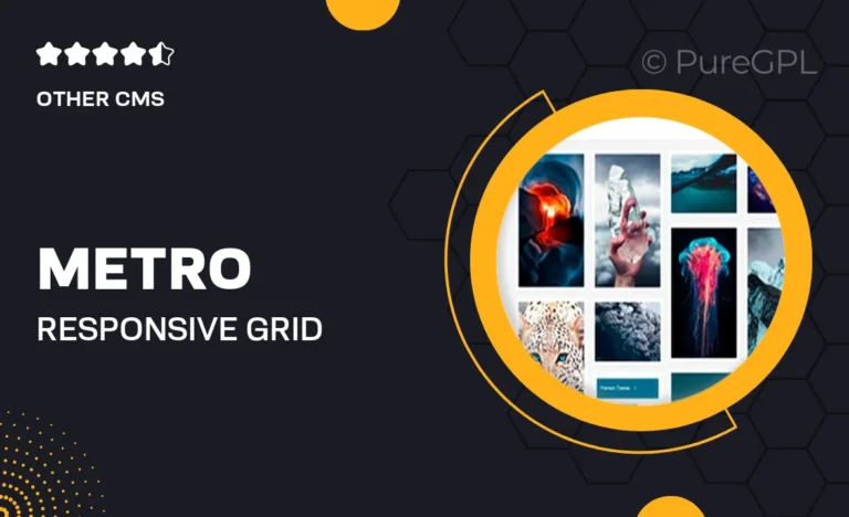metro responsive grid tumblr theme