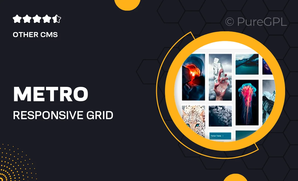 Metro – Responsive Grid Tumblr Theme