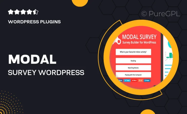 modal survey wordpress poll survey quiz plugin