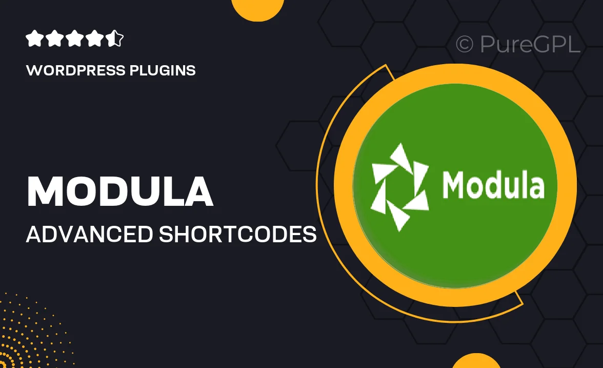 Modula | Advanced Shortcodes