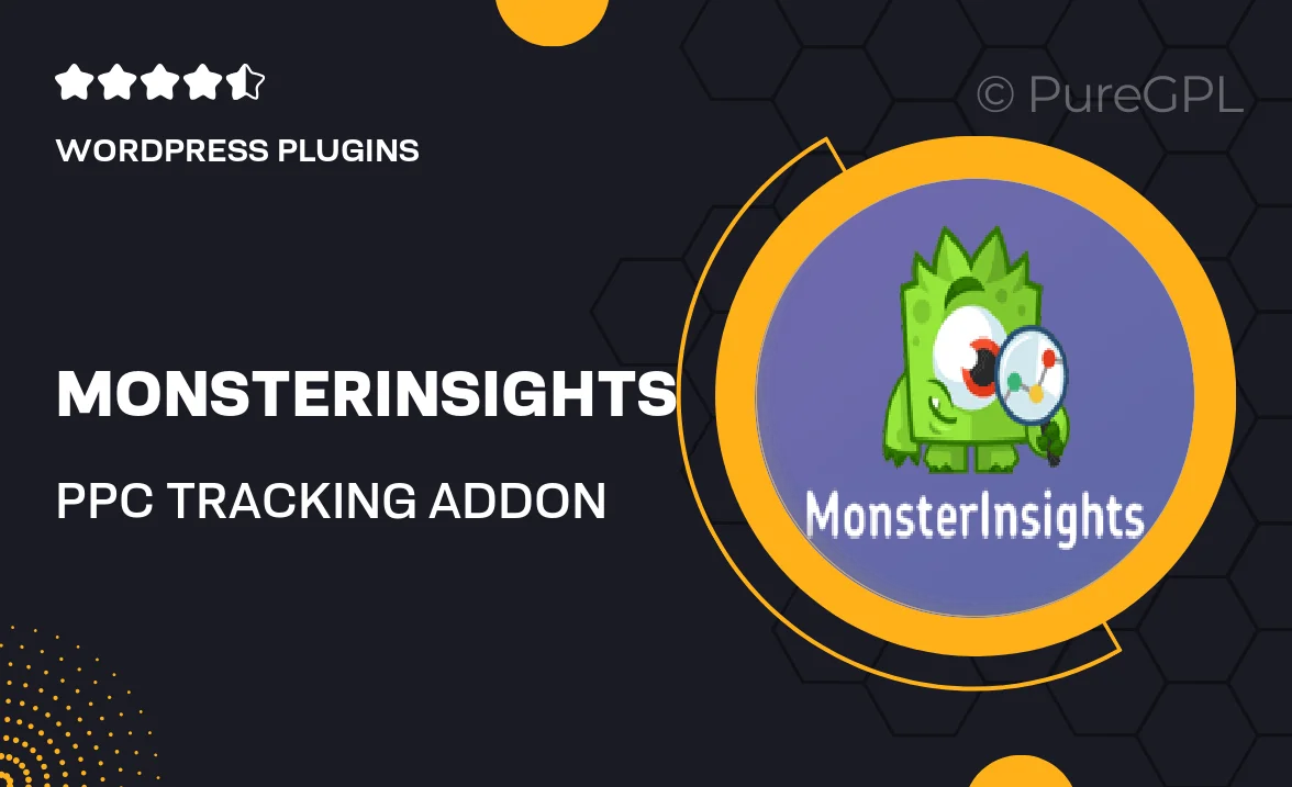 Monsterinsights | PPC Tracking Addon