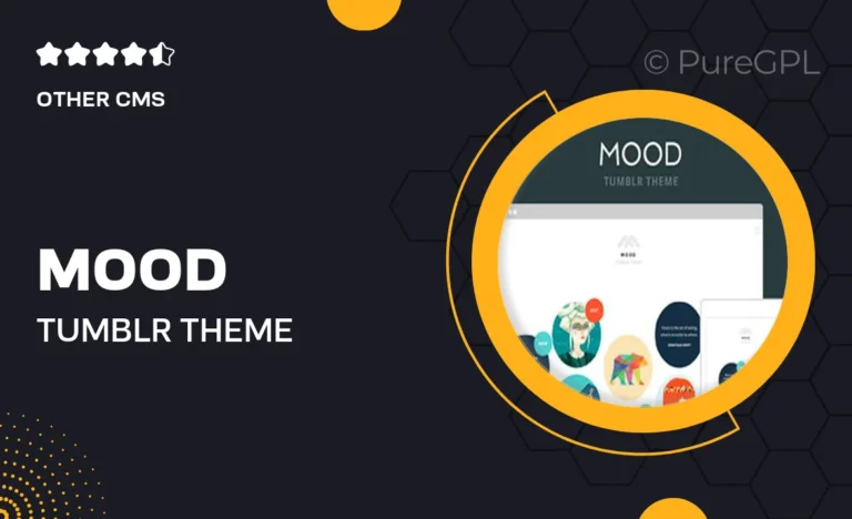 mood tumblr theme
