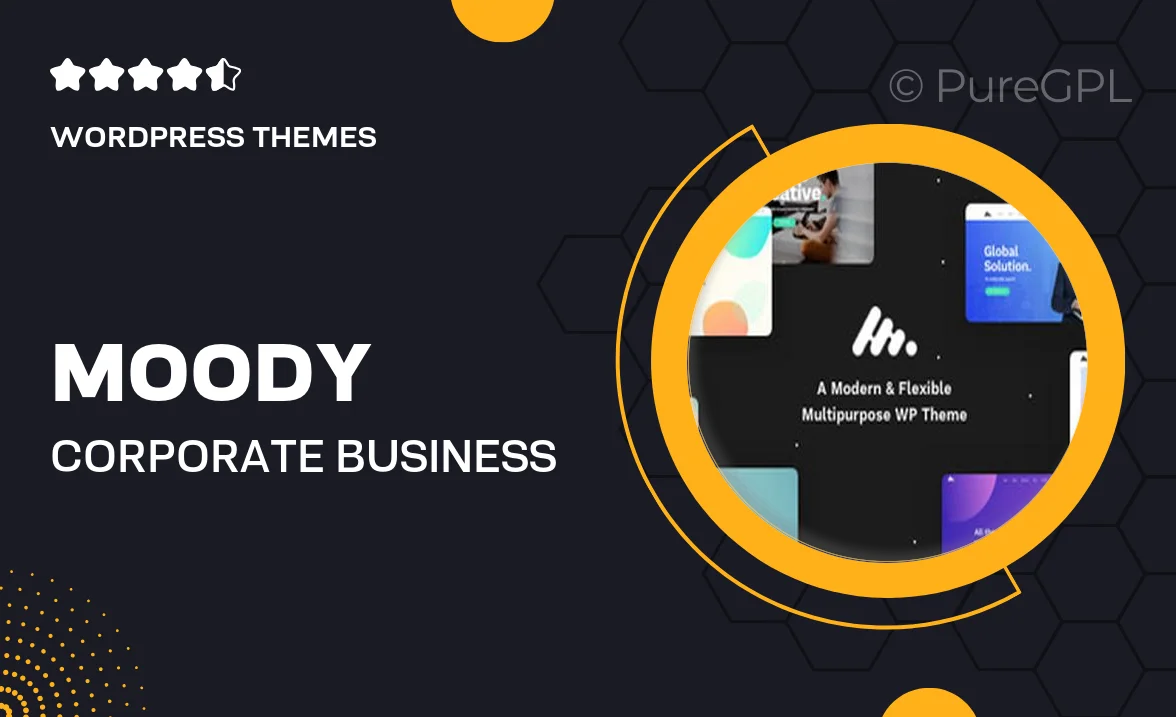 Moody – Corporate Business Agency WordPress Theme