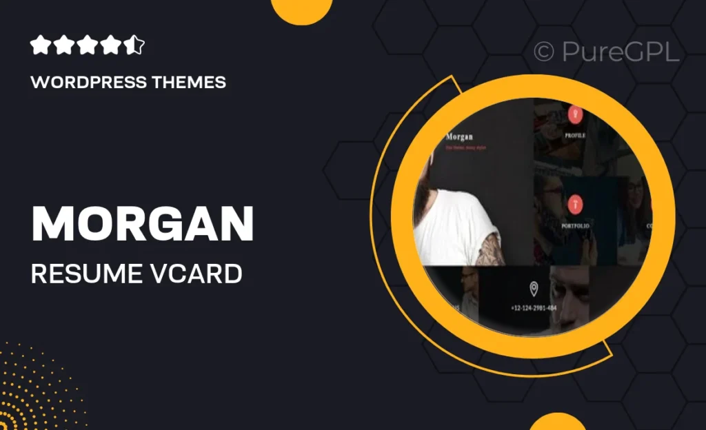 Morgan – Resume, vCard, Personal, Profile and Portfolio WP Theme 9 Morgan – Resume, vCard, Personal, Profile and Portfolio WP Theme