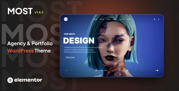 most creative agency and portfolio theme 1