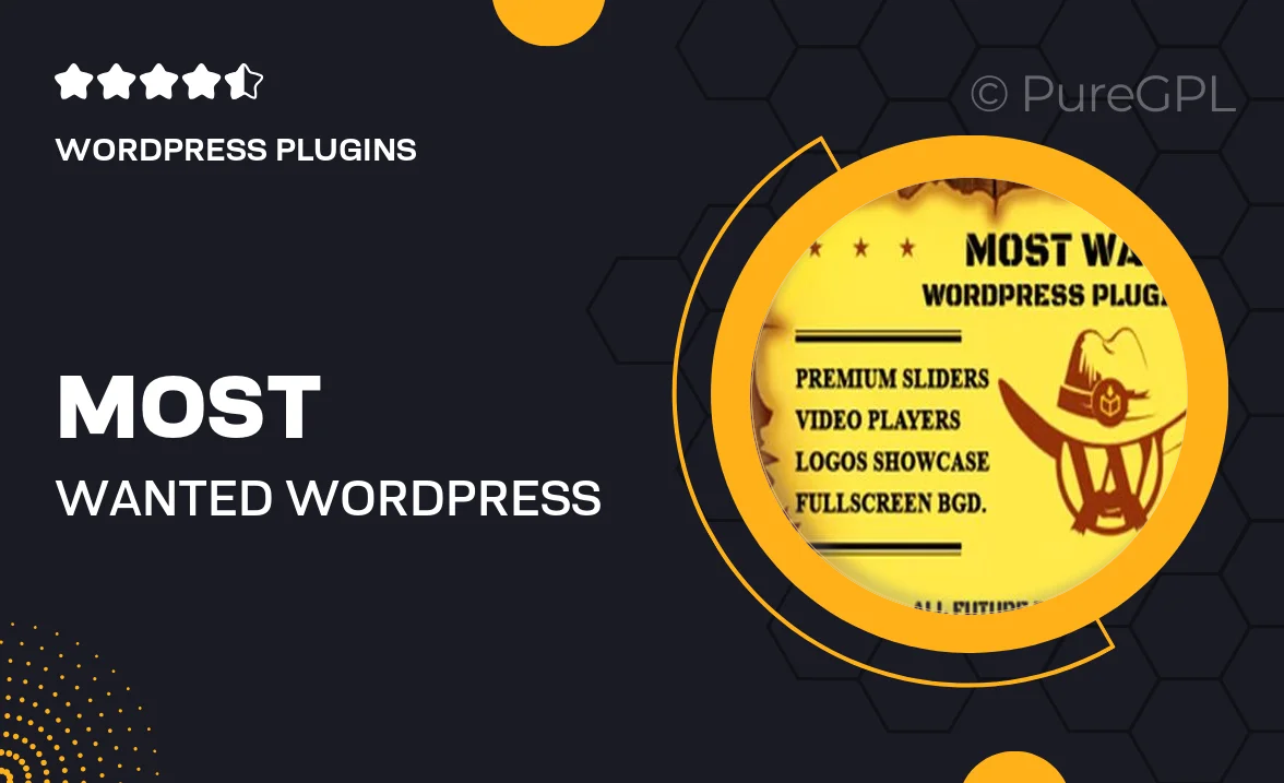 Most Wanted WordPress Plugins Pack