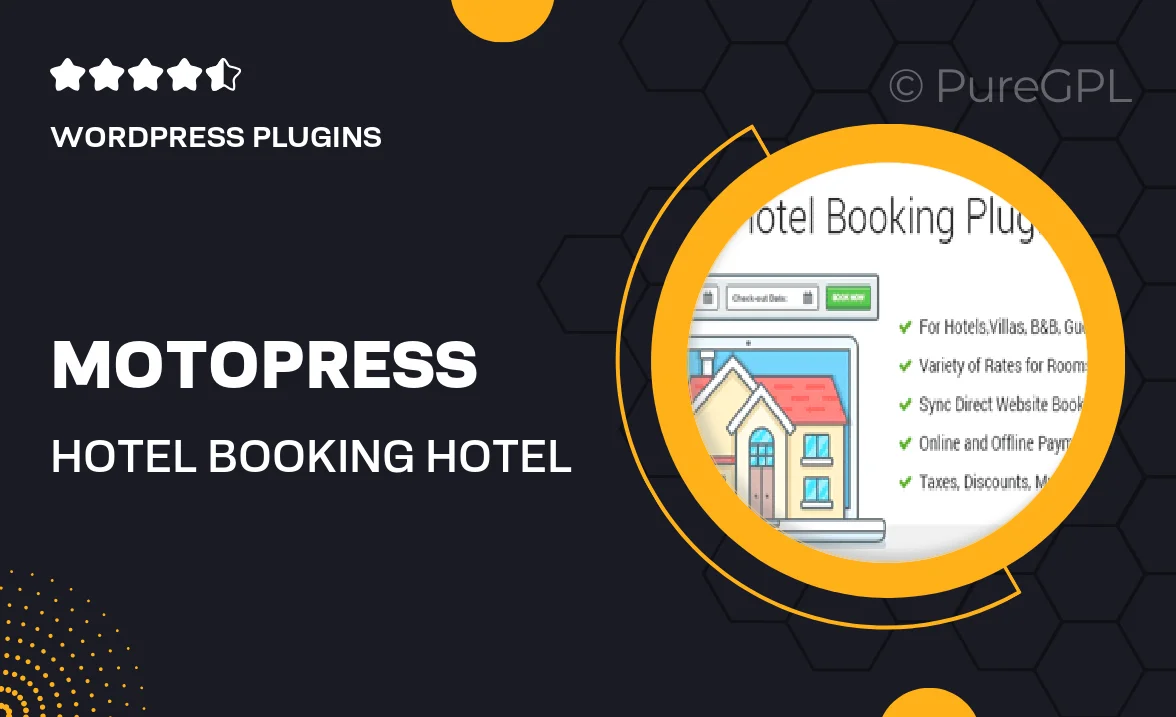 MotoPress Hotel Booking – Hotel Booking WordPress Plugin