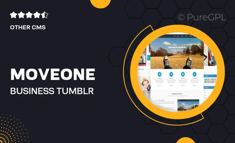 moveone business tumblr theme