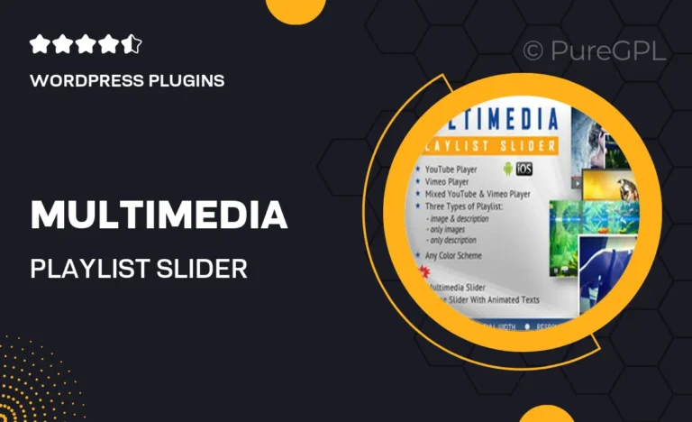 multimedia playlist slider addon for wpbakery page builder