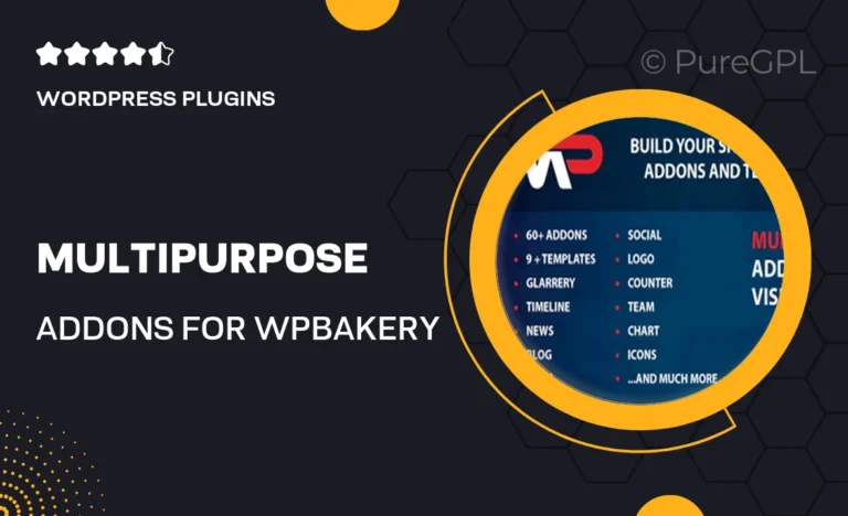 multipurpose addons for wpbakery page builder wordpress plugin