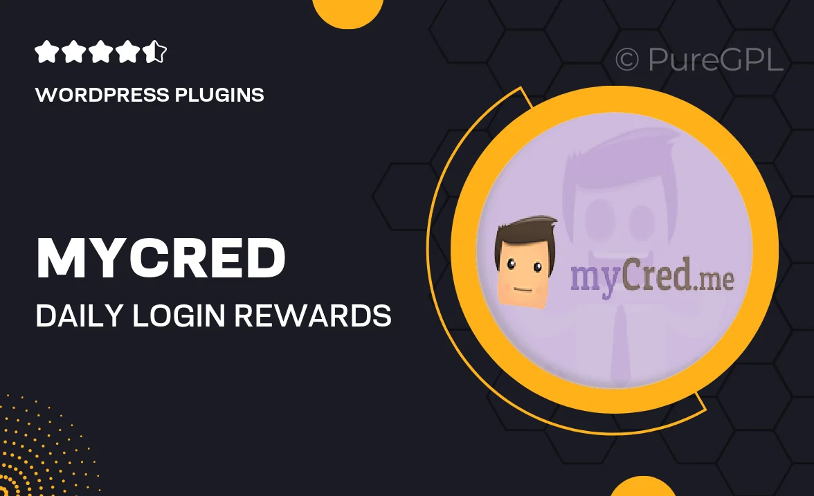 Mycred | Daily Login Rewards