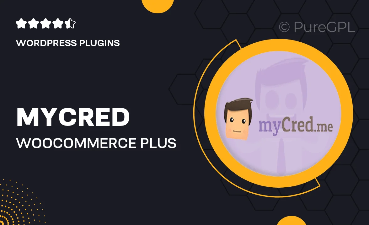 Mycred | WooCommerce Plus