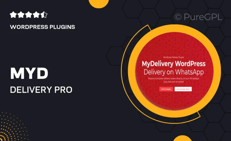 myd delivery pro delivery on whatsapp