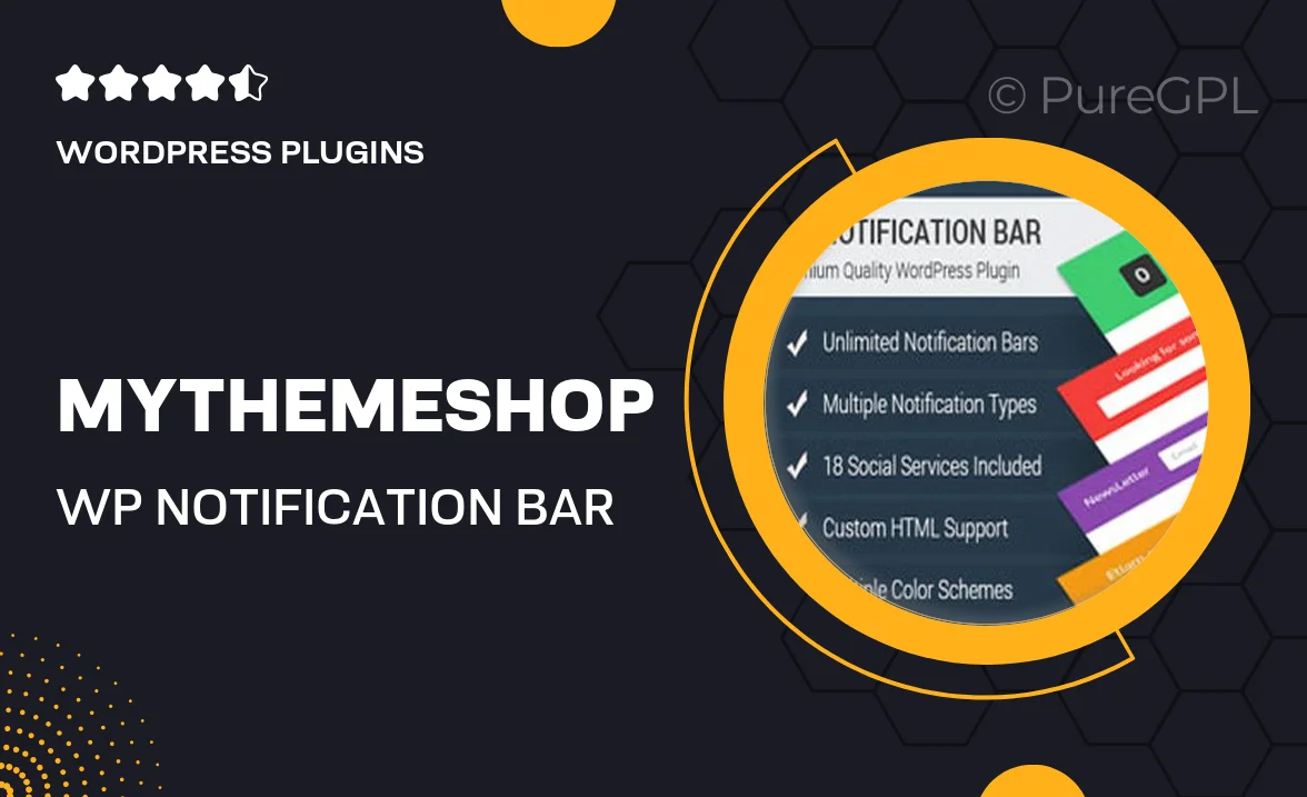 Mythemeshop | WP Notification Bar