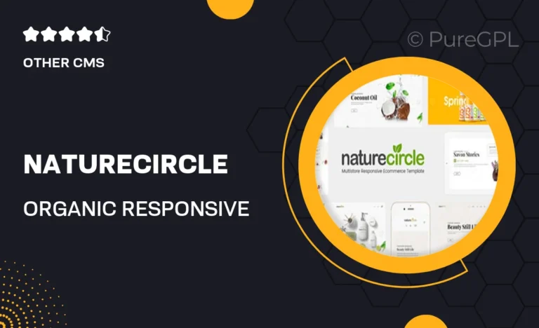 naturecircle organic responsive magento theme