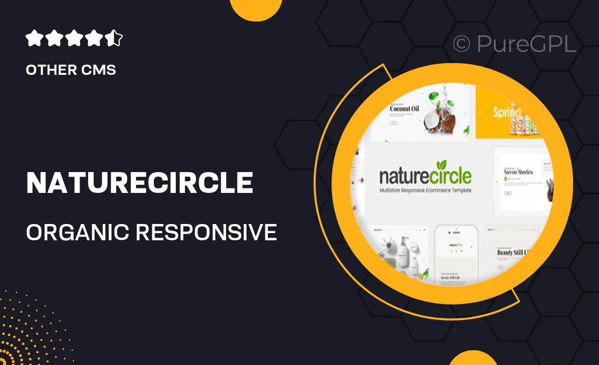 NatureCircle – Organic Responsive Magento Theme