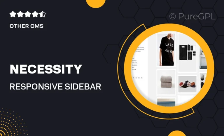 necessity responsive sidebar tumblr theme
