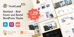NestLand – Real Estate WordPress Theme