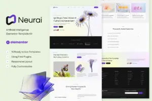 Neurai – Artificial Intelligence Elementor Template Kit