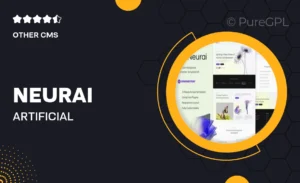 Neurai – Artificial Intelligence Elementor Template Kit