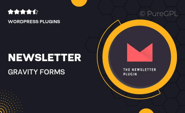 newsletter gravity forms