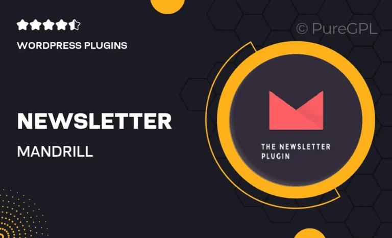 newsletter mandrill