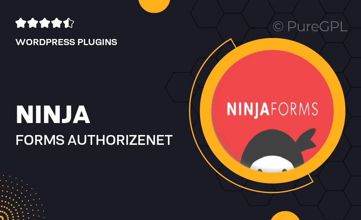 Ninja forms | Authorize.net