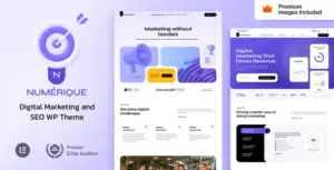 Numérique – SEO Digital Marketing WordPress Theme